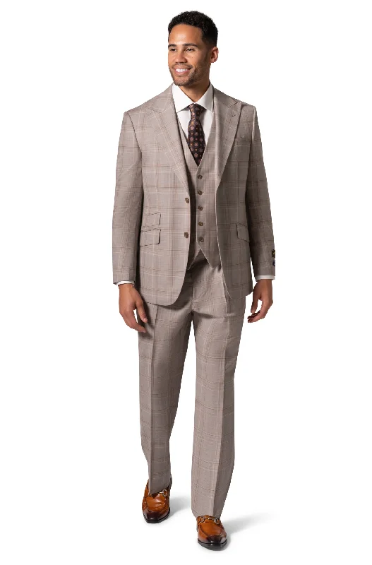 Berragamo Essex Elegant - Faille Wool Suit 10005.4056