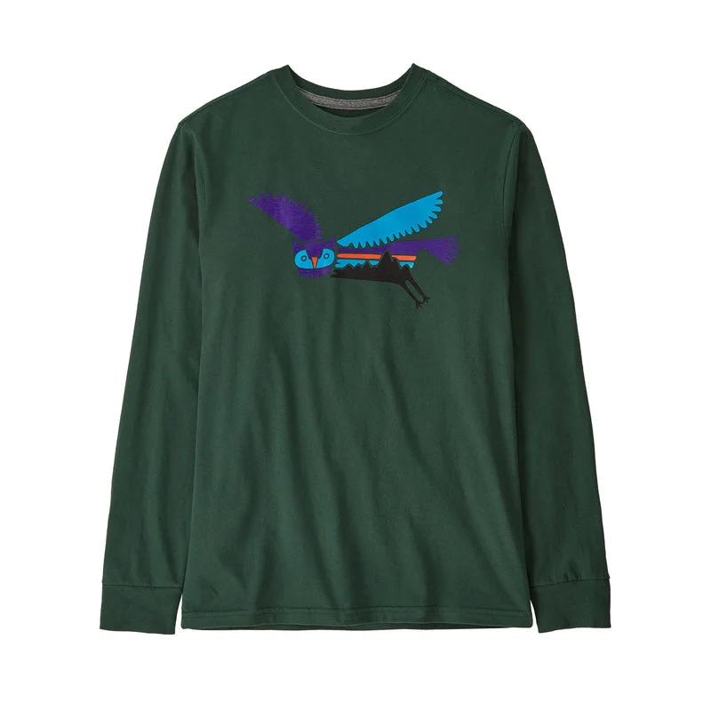 Men's Shirts with Animal PrintsK's L/S Regenerative Organic Certified Cotton Graphic T-Shirt Men's Shirts with Animal PrintsK's L/S Regenerative Organic Certified Cotton Graphic T-Shirt