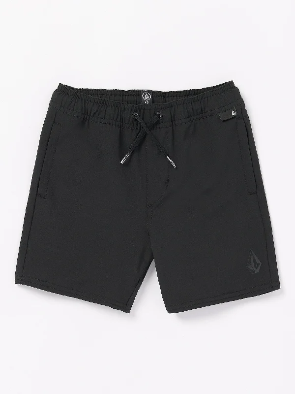Men's Patterned Pants with Animal PrintsLittle Boys Nomoly Hybrid Shorts - Black