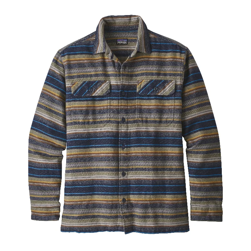 Men's Layering Shirts for Seasonal TransitionsMen's Long-Sleeved Fjord Flannel Shirt Men's Layering Shirts for Seasonal TransitionsMen's Long-Sleeved Fjord Flannel Shirt