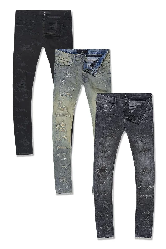 Unique Men's Jeans DesignsRoss Fit Bond Street Denim 3 Pack