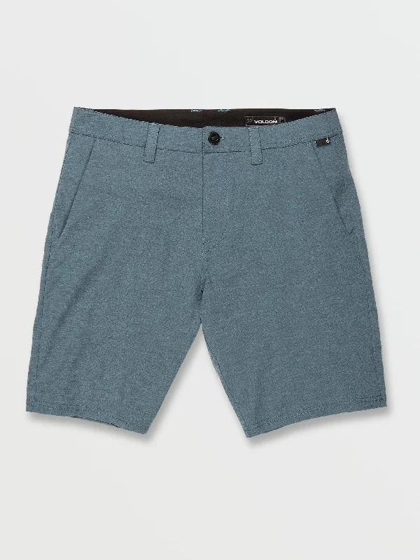 Men's Pants with Logo EmbossmentsFrickin Cross Shred Static Shorts - Cruzer Blue