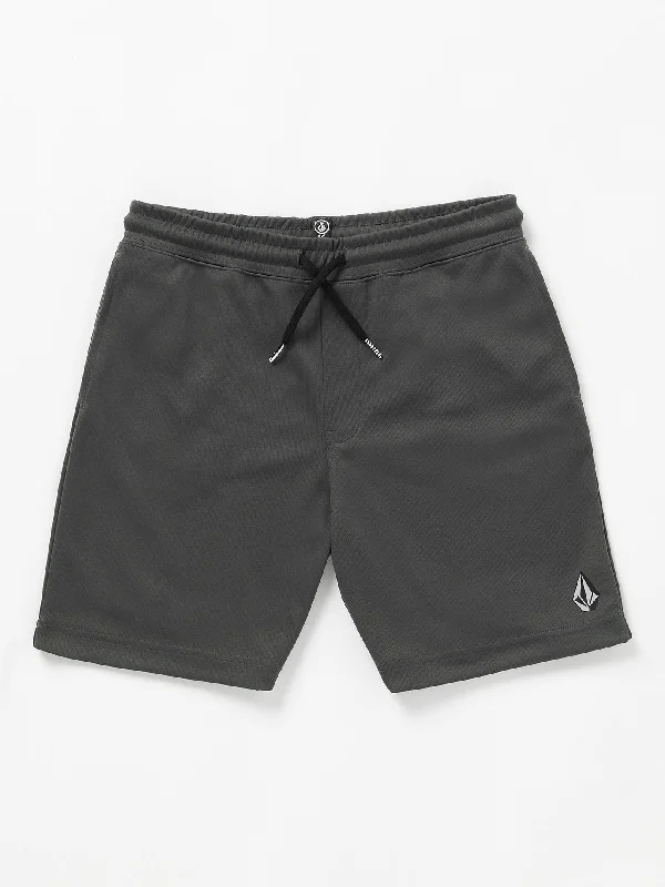 Men's Sweatpants for LoungingBig Boys So Meshed Up Elastic Waist Shorts - Asphalt Black Men's Sweatpants for LoungingBig Boys So Meshed Up Elastic Waist Shorts - Asphalt Black