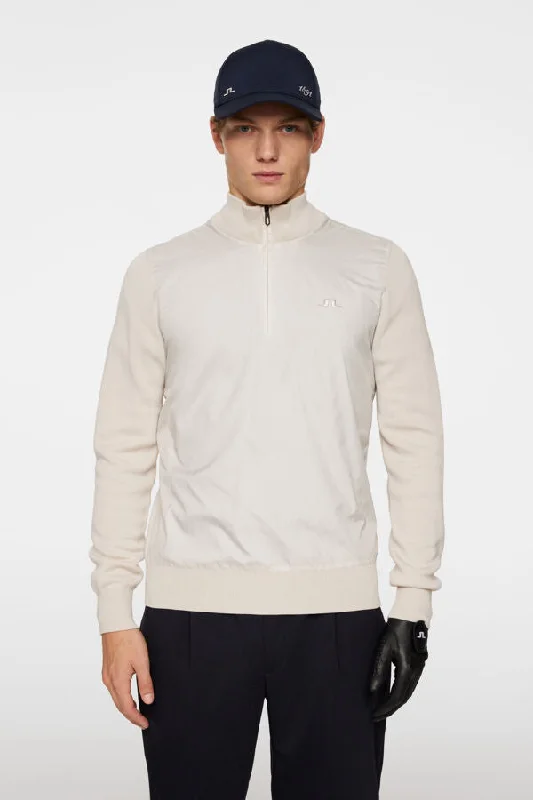 Men's Sweaters with Argyle PatternsRob Hybrid Quarter Zip