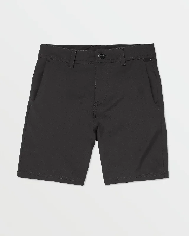 Men's Patterned Pants with ChecksBig Boys Frickin Cross Shred Static Shorts - Black