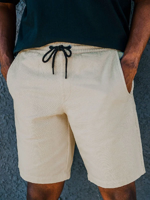 Men's Pants with UV ProtectionRainer Elastic Waist Shorts - Whitecap Grey
