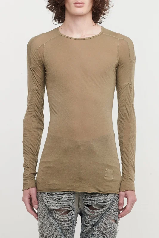 Men's Pants with Embroidered DesignsRick Owens DRKSHDW Scarification LS T in Pale Green Men's Pants with Embroidered DesignsRick Owens DRKSHDW Scarification LS T in Pale Green