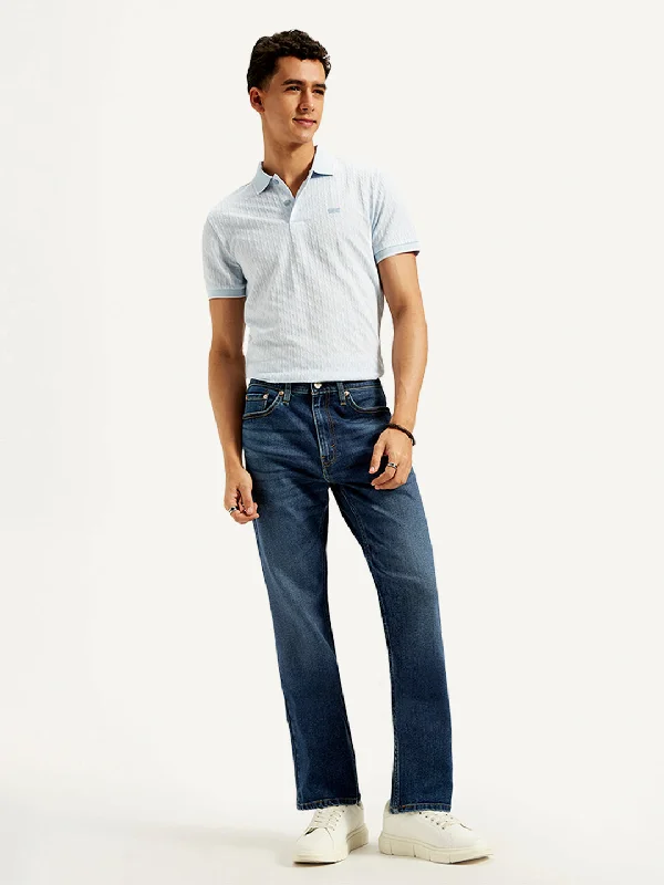 Comfortable Men's JeansMen's 505 Regular Fit Dark-Blue Jeans