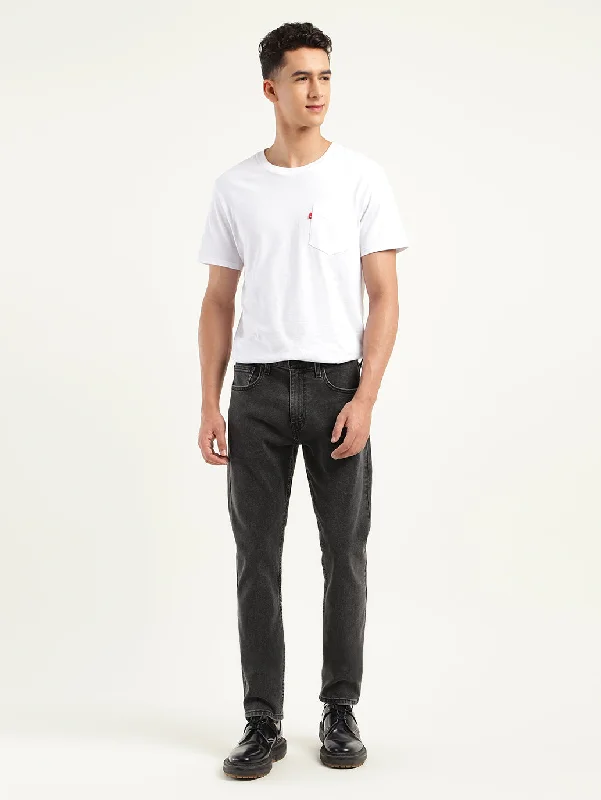 Zip-Fly Men's JeansMen's 512 Black Slim Tapered Fit Jeans