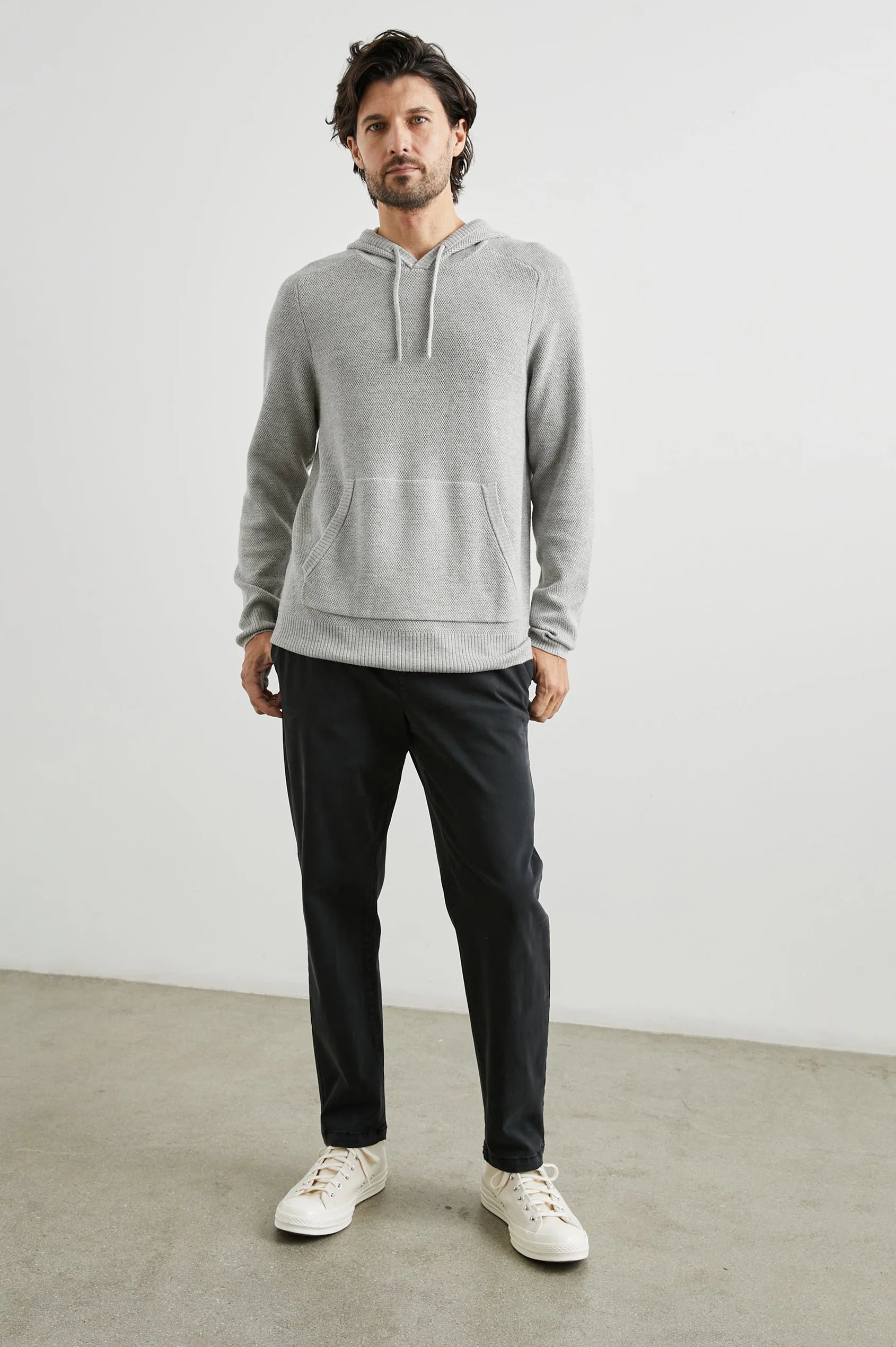 Men's Sweaters in Earthy TonesRAILS | Matador | Grey Heather