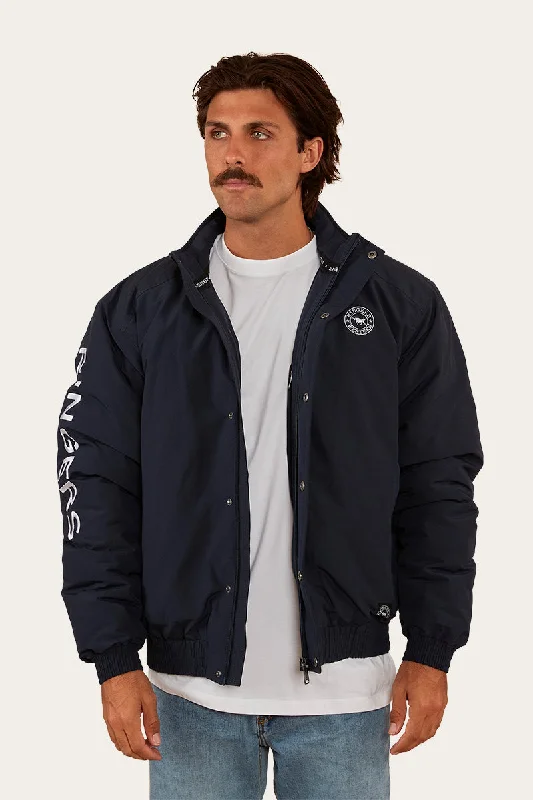 Men's Coats for AutumnKidman Mens Jacket - Navy/White