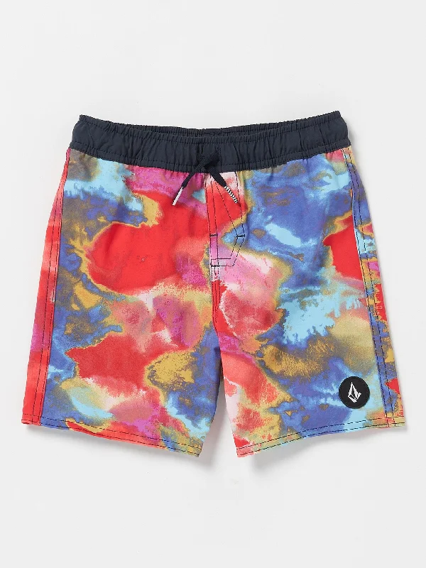 Men's Pants with Patch PocketsLittle Boys Utopia Elastic Waist Trunks - Multi