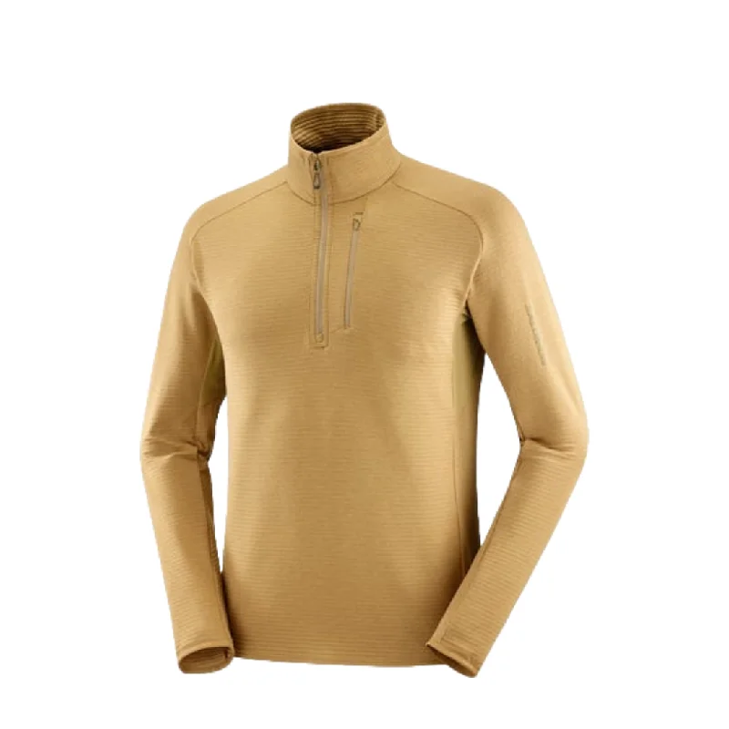 Men's Coats for Winter CampingSalomon Men's Essential Lightwarm HZ (LC2277000)