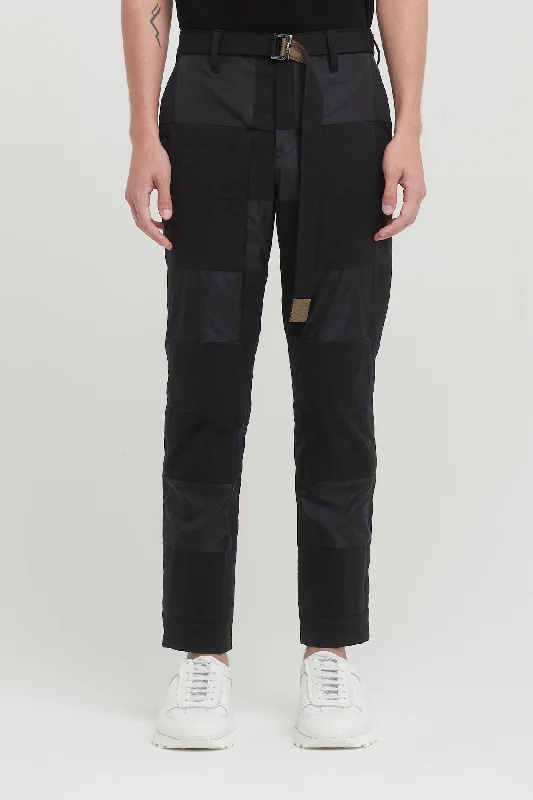 Men's Tailored Pants for a Sharp AppearanceSacai Faux Suede Mix Pants