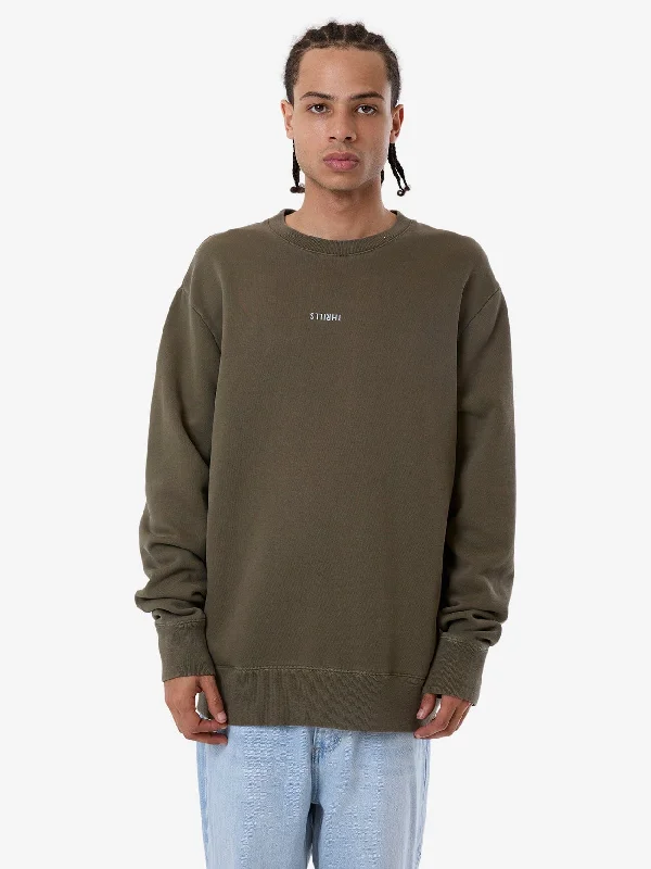 Trendy Men's Oversized SweatersMinimal Thrills Oversize Crew - Tarmac