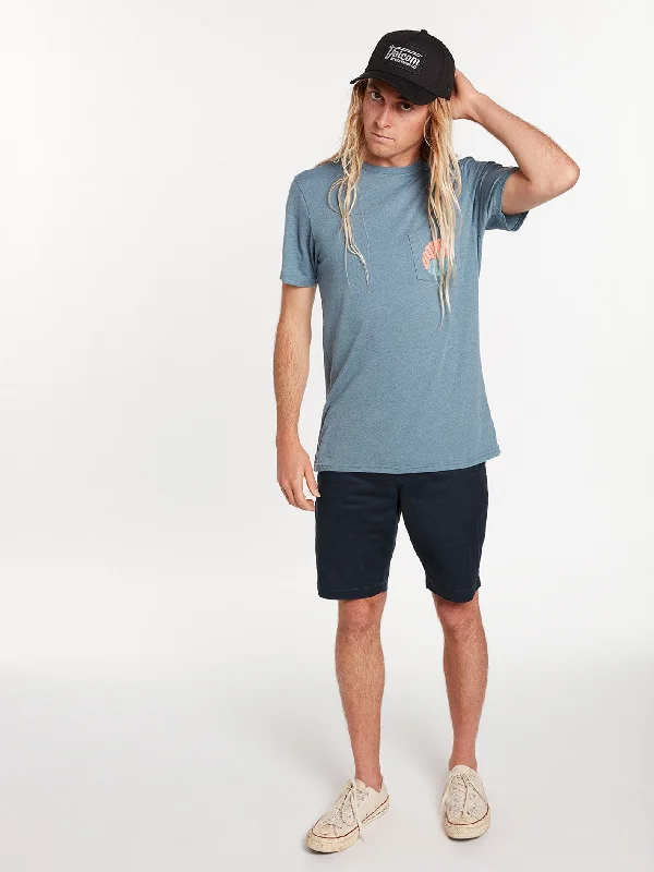 Men's Pants with Button-Down PocketsFrickin Modern Stretch Shorts - Dark Navy