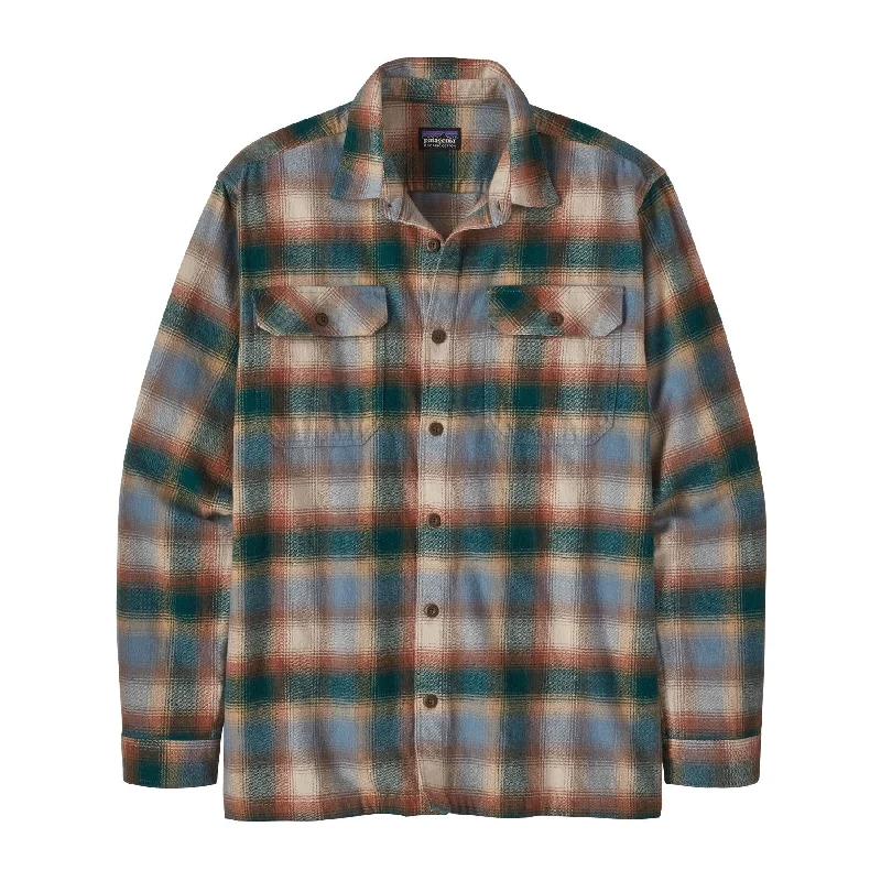 Stylish Men's Graphic T-ShirtsMen's Long-Sleeved Organic Cotton Midweight Fjord Flannel Shirt Stylish Men's Graphic T-ShirtsMen's Long-Sleeved Organic Cotton Midweight Fjord Flannel Shirt