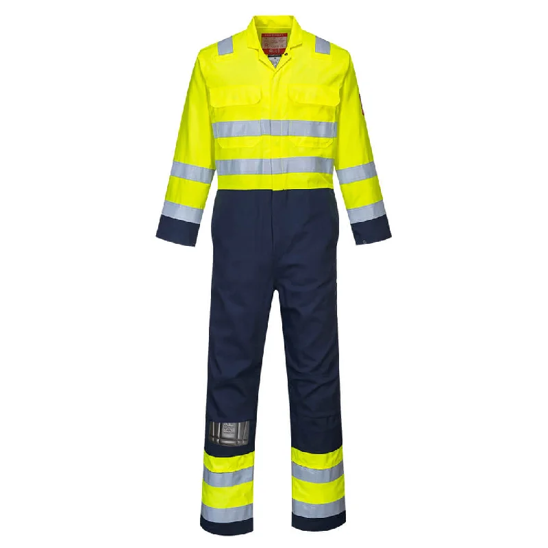 Men's Pants with Patch PocketsPortwest BIZ7 Hi Vis Anti-Static Bizflame Pro Coveralls Men's Pants with Patch PocketsPortwest BIZ7 Hi Vis Anti-Static Bizflame Pro Coveralls