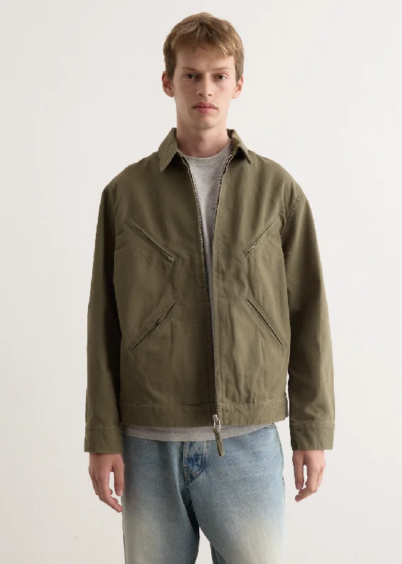 Cool Men's Pea CoatsFull Zip Jacket