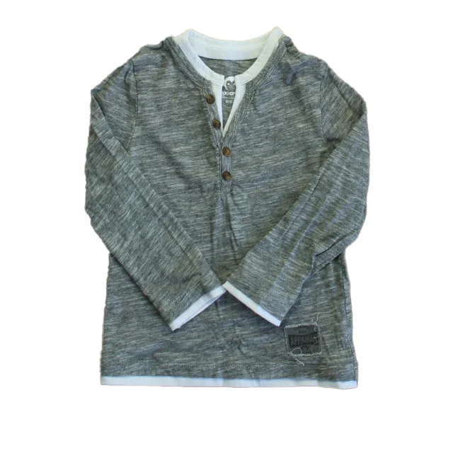 Men's Long-Sleeved ShirtsAppaman Boys Gray Long Sleeve T-Shirt