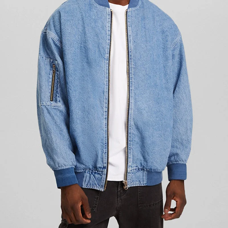 Best Selling Men's Jeans BrandsBomber Jacket With Rib