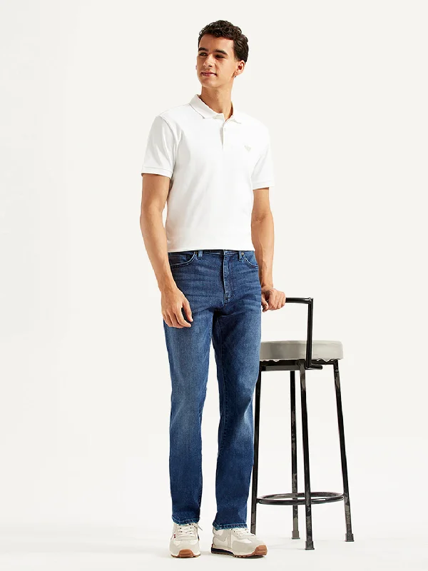 Yoked Back Men's JeansMen's 513 Slim Straight Fit Blue Jeans