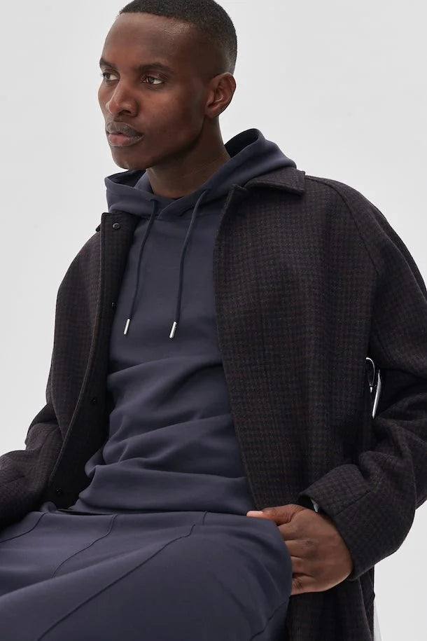 Men's Sweaters with Stand-Up CollarsMATINIQUE | MAteo Sweatshirt Dark Navy