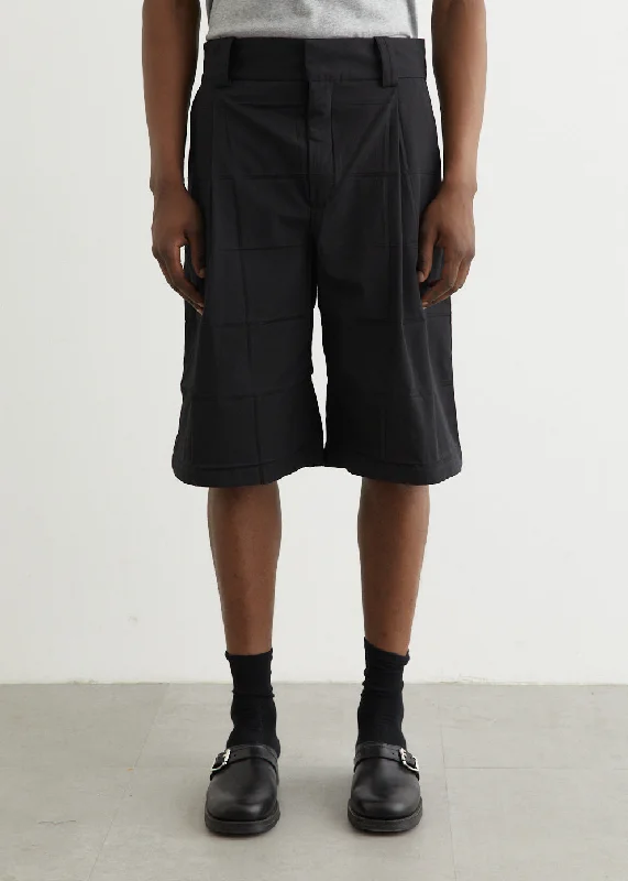 Men's Pants with Contrast StitchingLe Short Navega