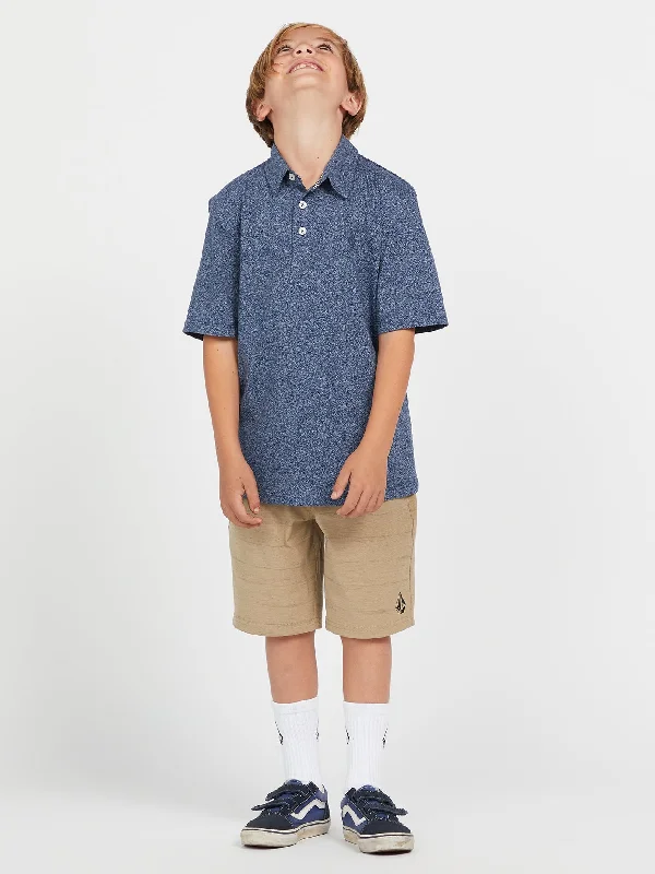 Men's Pants with Hidden PocketsBig Boys Understoned Elastic Waist Shorts - Khaki