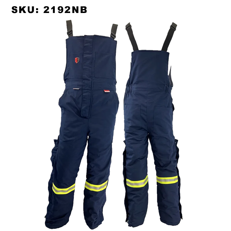 Men's Skinny Jeans for a Trendy LookMen's Premium FR Navy Insulated winter Bibs