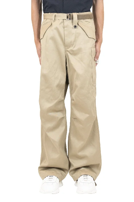 Men's Pants with Belt LoopsSacai Cotton Chino Pants