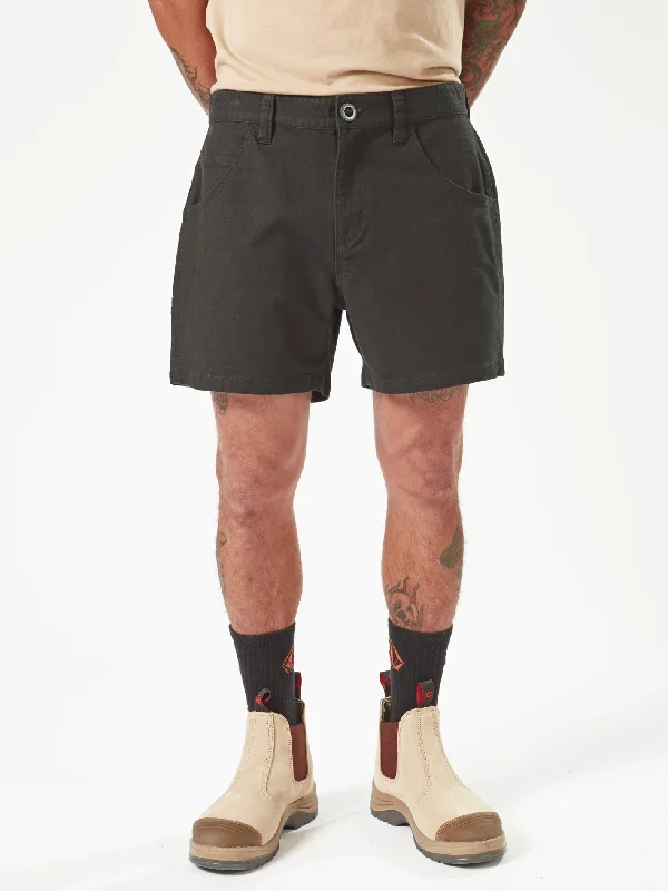 Men's Running Pants for ExerciseVolcom Workwear Bevel Work Shorts - Black