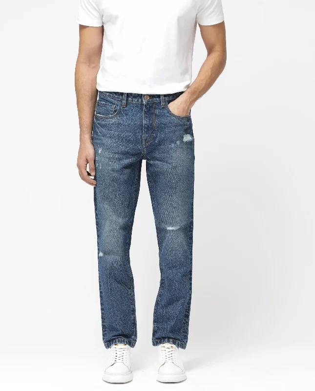 Jeans for Men with a Big BellyRare Rabbit Mens Callip Blue Cotton Mid Wash Regular Fit Jeans Jeans for Men with a Big BellyRare Rabbit Mens Callip Blue Cotton Mid Wash Regular Fit Jeans