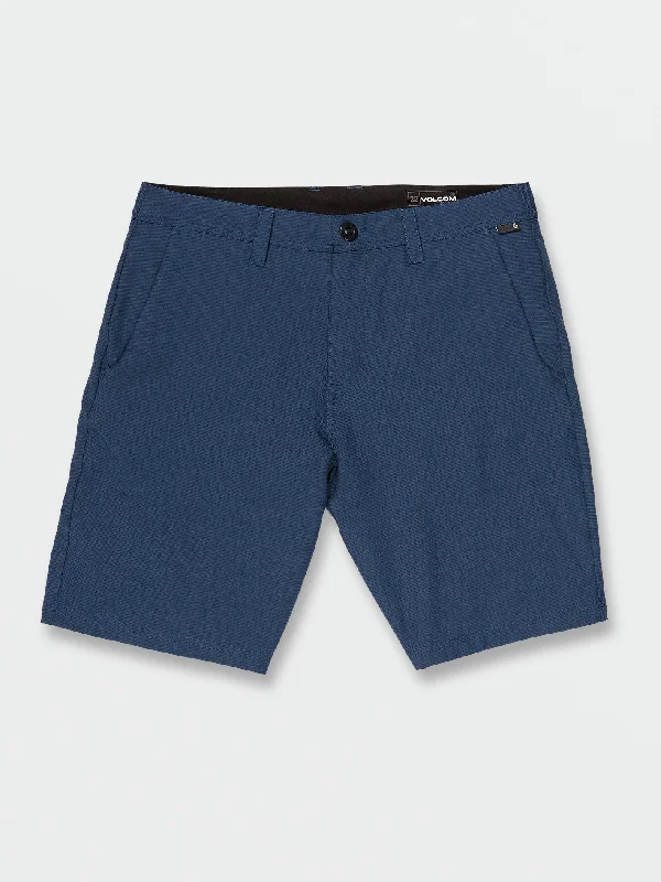 Men's Pants with Ripped and Distressed DetailsFrickin Cross Shred Slub Shorts - Baja Indigo Men's Pants with Ripped and Distressed DetailsFrickin Cross Shred Slub Shorts - Baja Indigo
