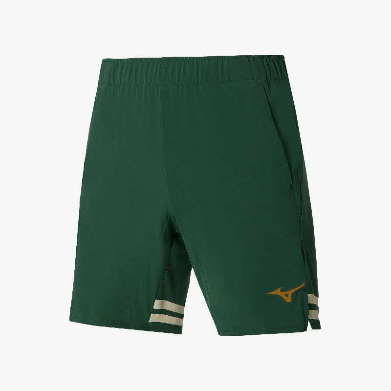 Men's Pants with Faux Leather PatchesRETRO SHORT
