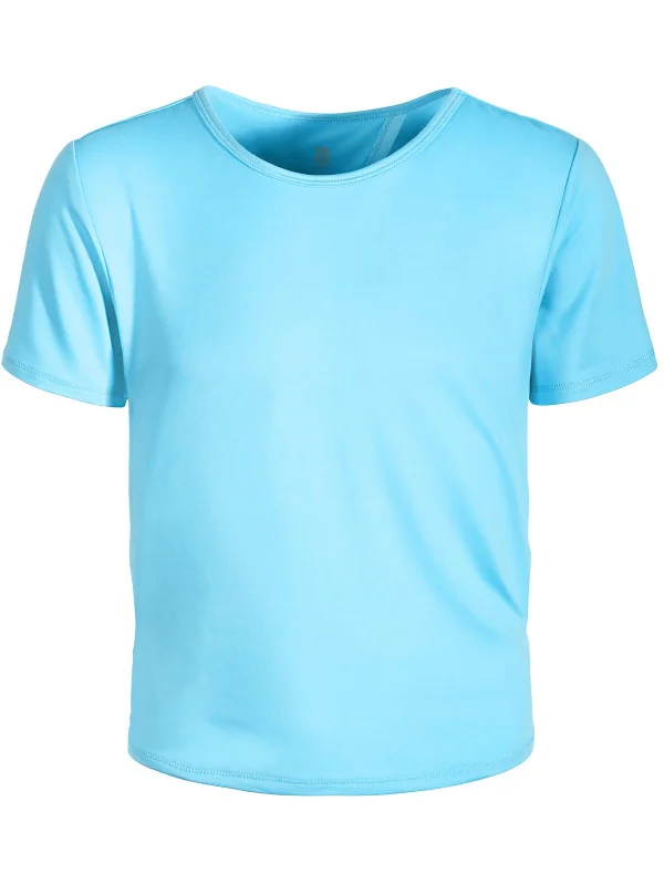 Men's Shirts with Barrel CuffsGirls Big Girls Polyester T-Shirt