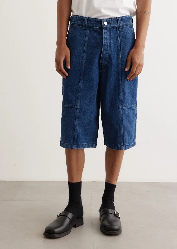 Men's Pants with Patchwork PatternsWorkwear Shorts