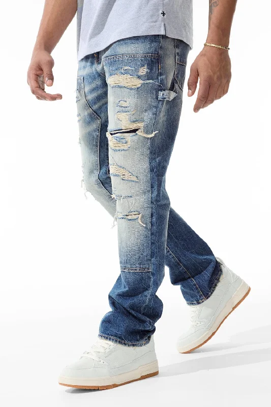 Authentic Men's Denim JeansAaron - Foreman Denim (Sand Wash)