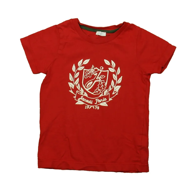 Men's Shirts with Drawstring WaistbandsJacadi Boys Red T-Shirt