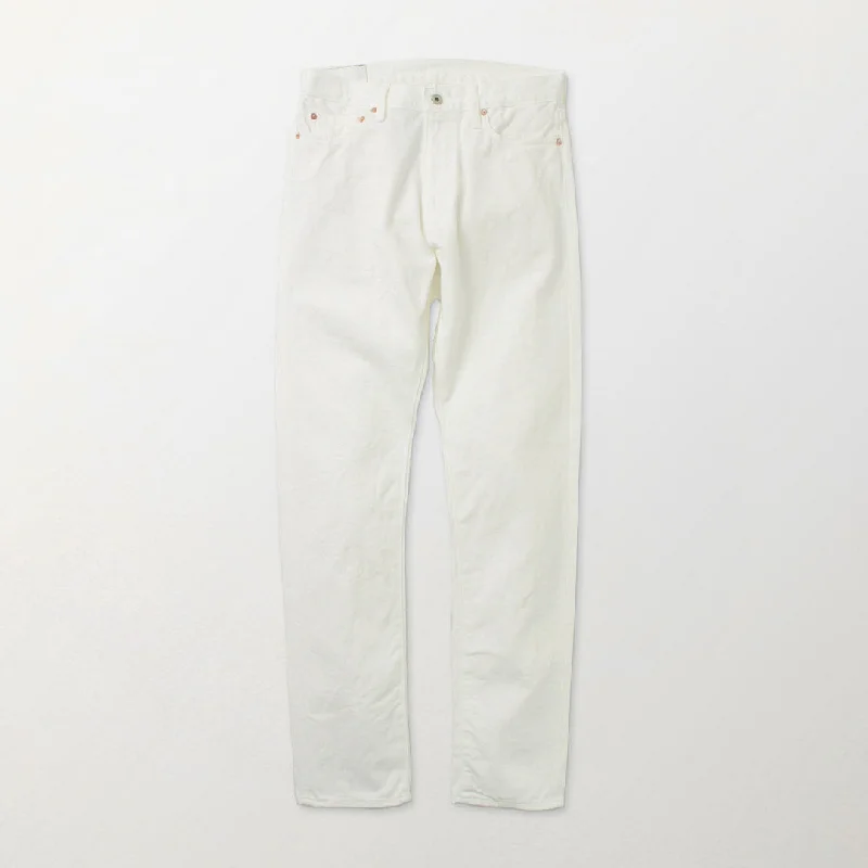 Men's Jeans for a Casual LookFOB FACTORY / F1153 White Denim 60 Twill 5P