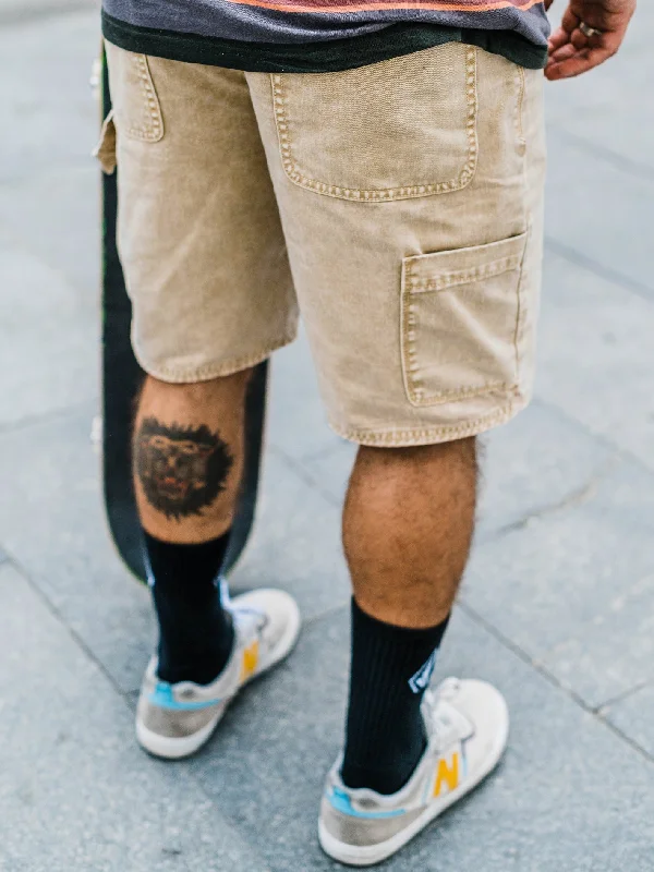 Men's Pants with Water-Resistant FabricKraftsman Denim Shorts - Almond