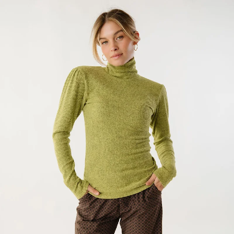 Men's Sweaters with Tailored FitsSydney Turtleneck, Chartreuse