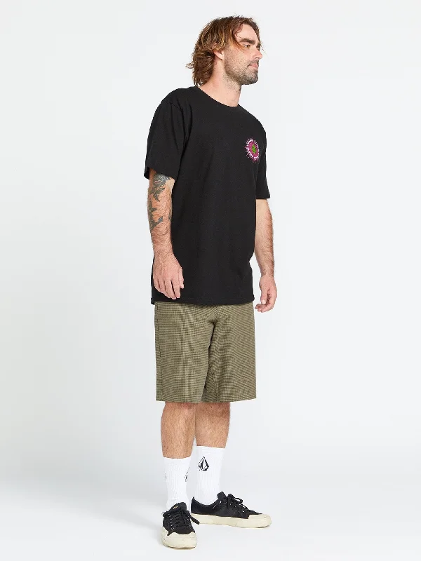 Men's Patterned Pants with Geometric DesignsFreestone Shorts - Dark Khaki