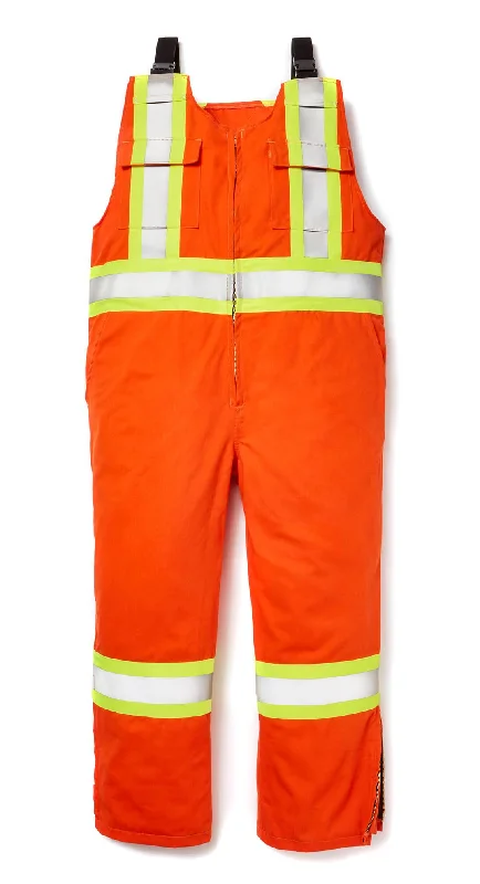 Men's Patterned Pants with Geometric DesignsRasco FR Hi Vis Orange Bib Overall With 4'' CSA Z96-15 Reflective Tape FR6606OH Men's Patterned Pants with Geometric DesignsRasco FR Hi Vis Orange Bib Overall With 4'' CSA Z96-15 Reflective Tape FR6606OH