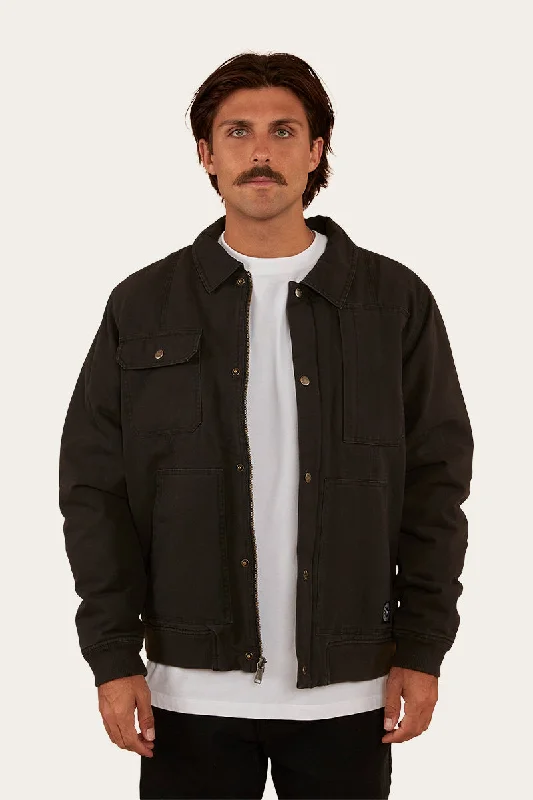 Men's Coats for Every OccasionAnvil Mens Jacket - Washed Black