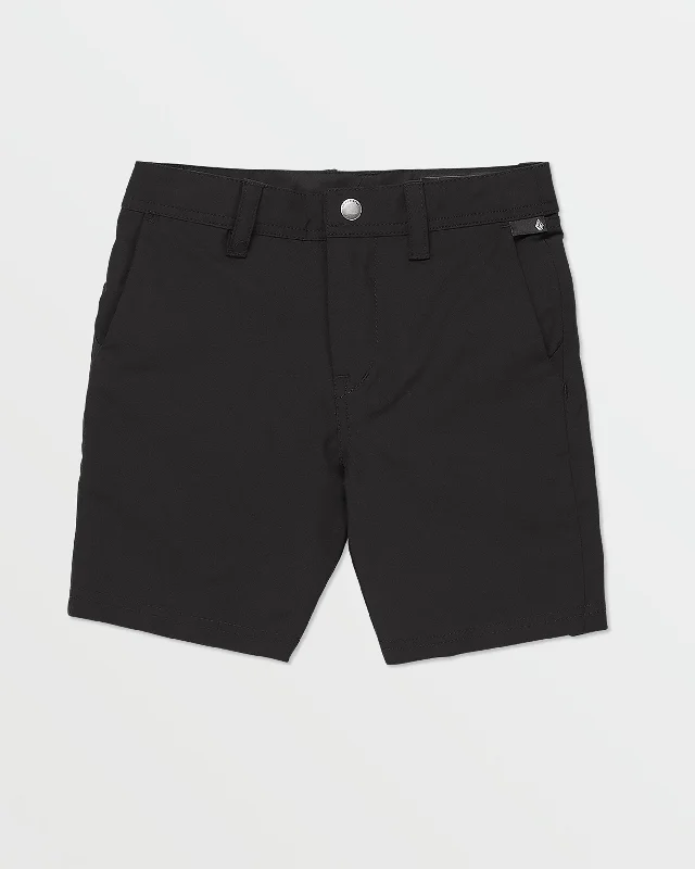 Men's Pants with Adjustable WaistbandsLittle Boys Frickin Cross Shred Static Shorts - Black Men's Pants with Adjustable WaistbandsLittle Boys Frickin Cross Shred Static Shorts - Black