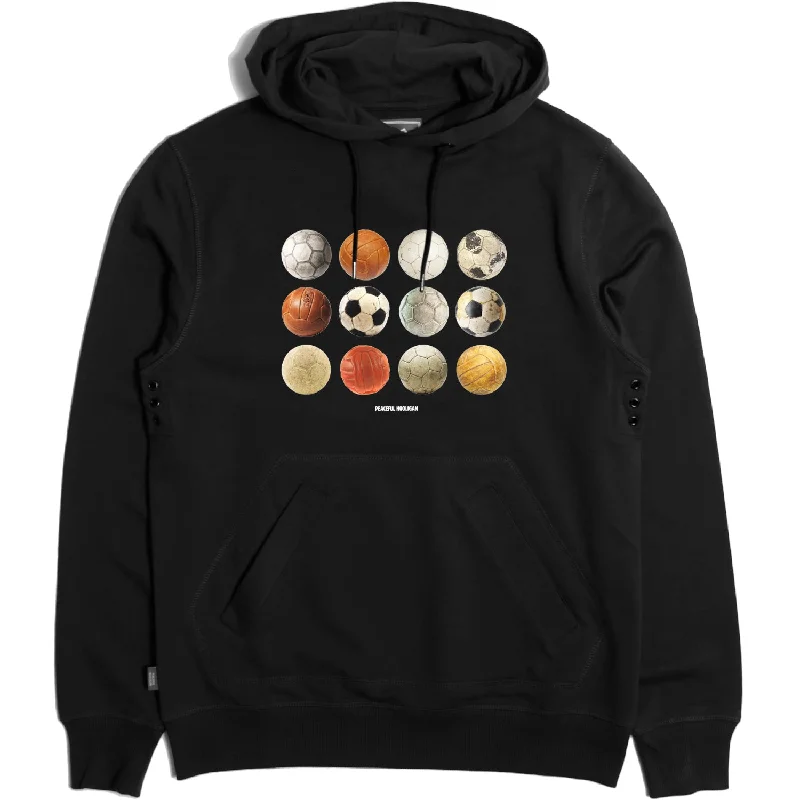 Men's Hoodies with Vintage StyleThrough The Ages Hoodie Black