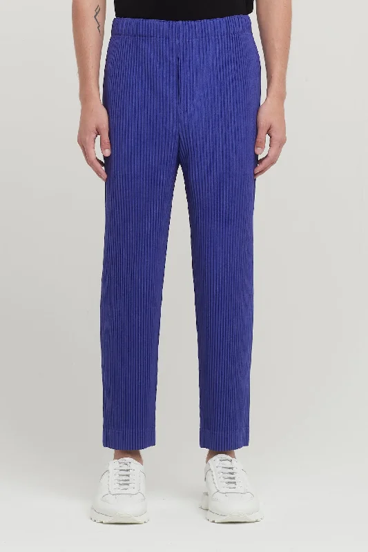 Comfortable Men's JoggersHomme Plissé MC September 23 in Violet Trouser