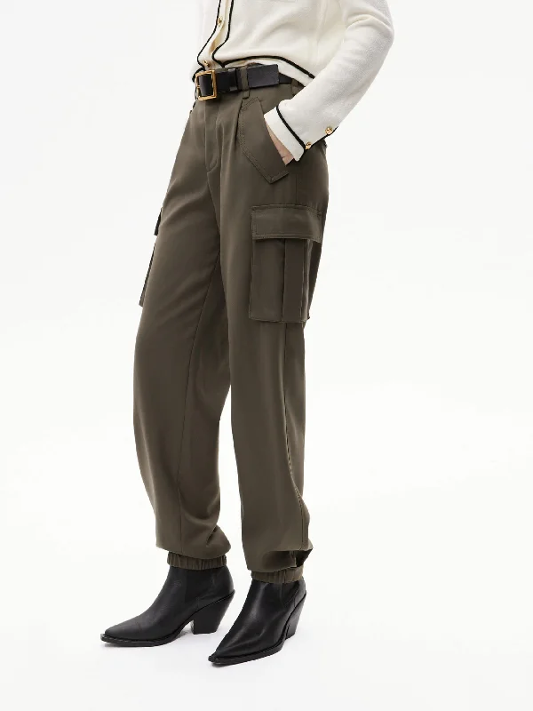 High-Quality Men's JeansCargo Pocket Detail Pants