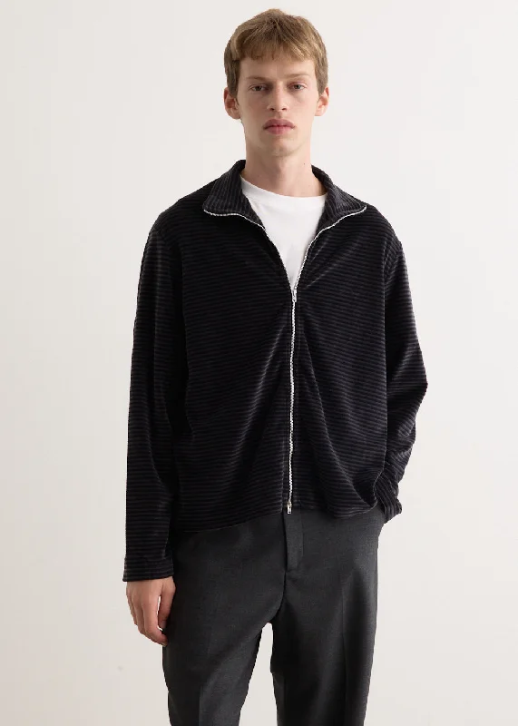 Men's Coats with Quilted LiningShrunken Full Zip Polo